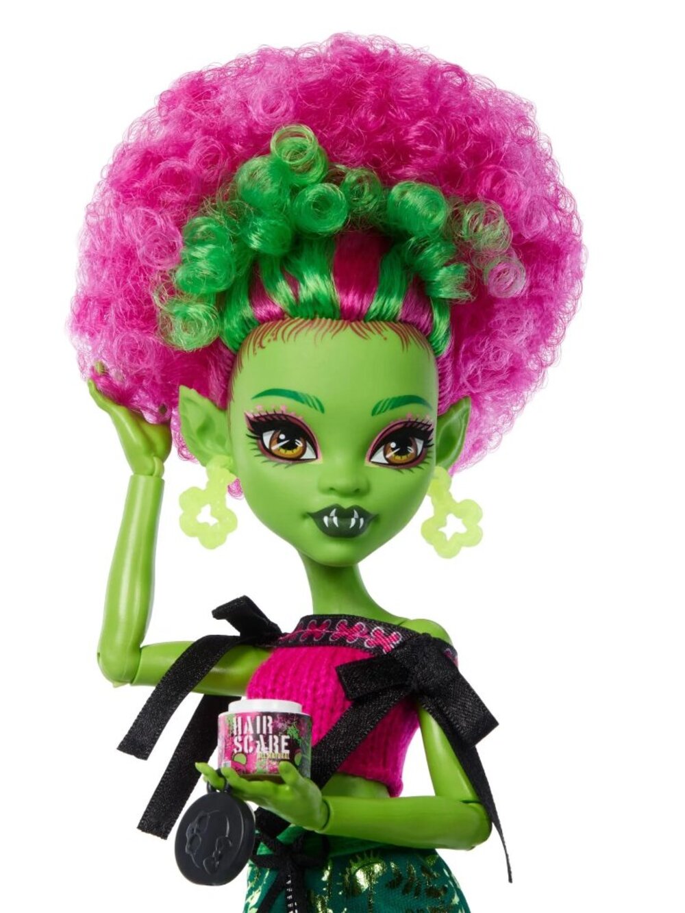 Monster High Self-Scare Secrets Venus McFlytrap Fashion Doll with 13  Accessorie